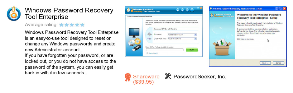 Windows Password Recovery Tool Enterprise