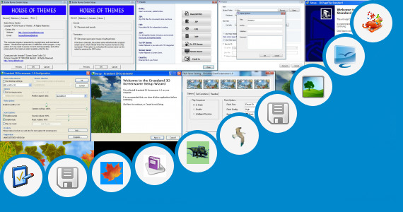 Software collection for Animated Happy Birthday Screensaver