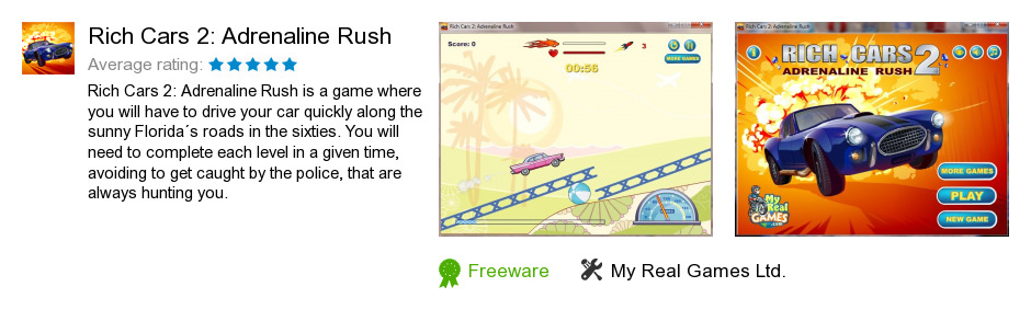 Rich Cars 2: Adrenaline Rush