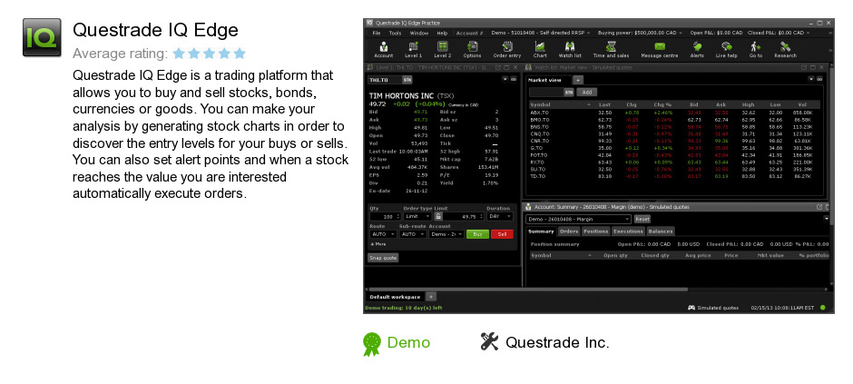 Questrade IQ Edge