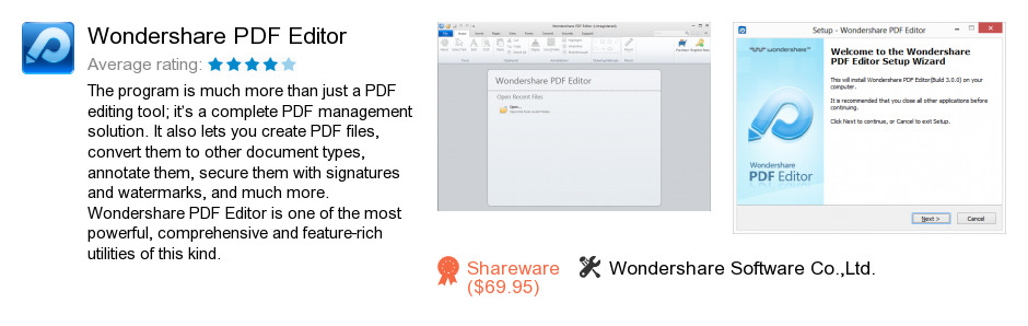 Wondershare PDF Editor