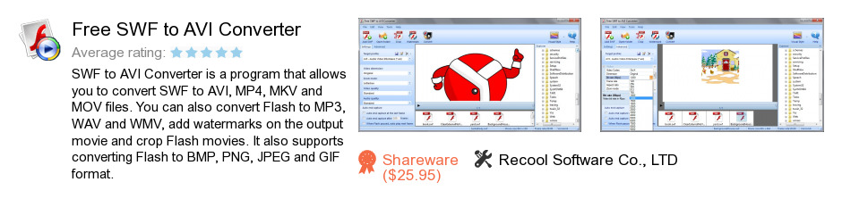 Free SWF to AVI Converter