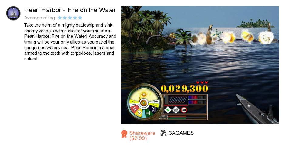 Pearl Harbor - Fire on the Water