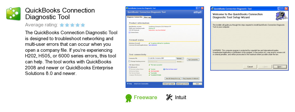 QuickBooks Connection Diagnostic Tool