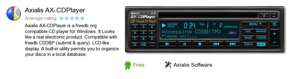 Axialis AX-CDPlayer