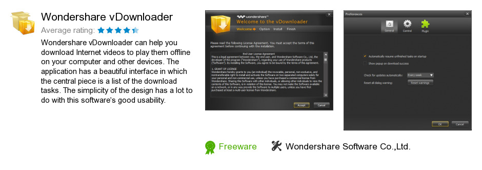 Wondershare vDownloader