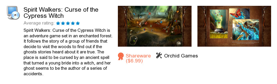 Spirit Walkers: Curse of the Cypress Witch