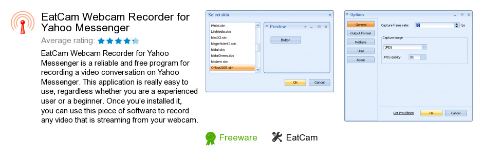 EatCam Webcam Recorder for Yahoo Messenger