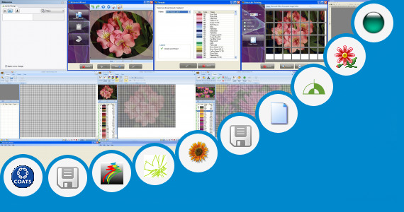 Software collection for Free Crown Embroidery Design