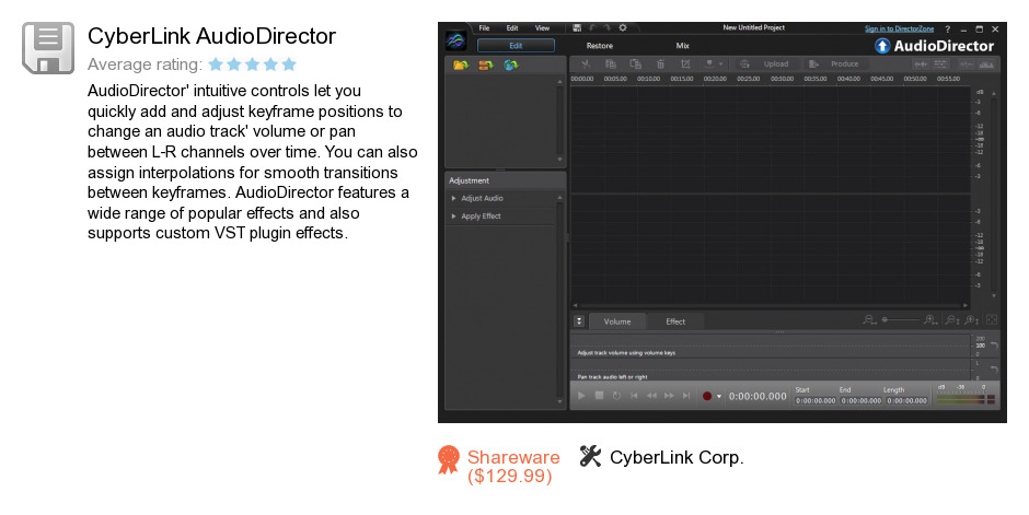 CyberLink AudioDirector