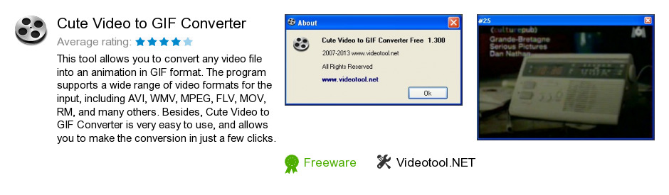 Cute Video to GIF Converter