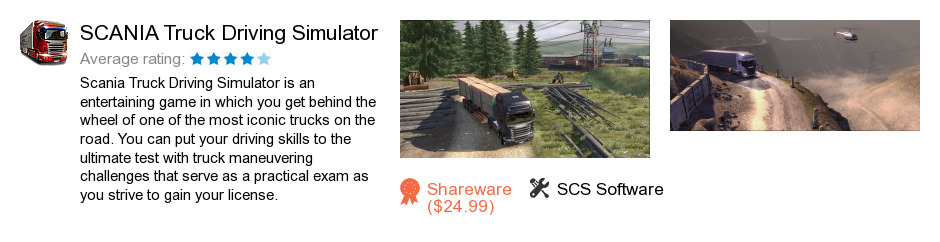 SCANIA Truck Driving Simulator