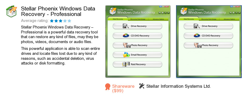 Stellar Phoenix Windows Data Recovery - Professional