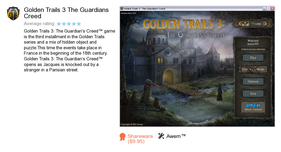 Golden Trails 3 The Guardians Creed