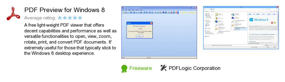 PDF Preview for Windows 8