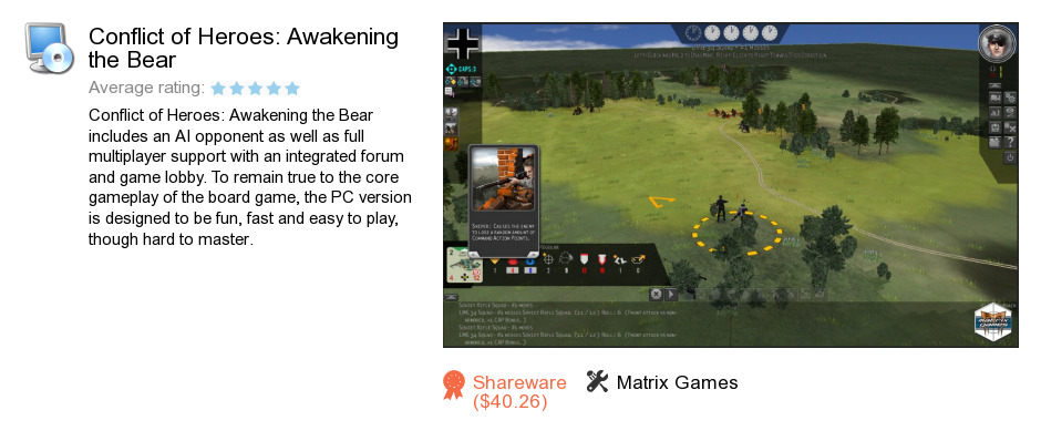 Conflict of Heroes: Awakening the Bear