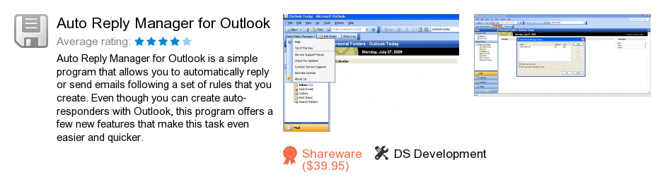 Auto Reply Manager for Outlook