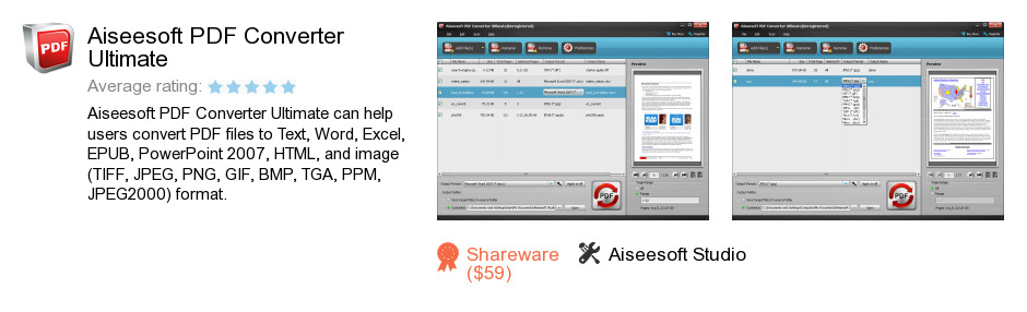 Aiseesoft PDF Converter Ultimate
