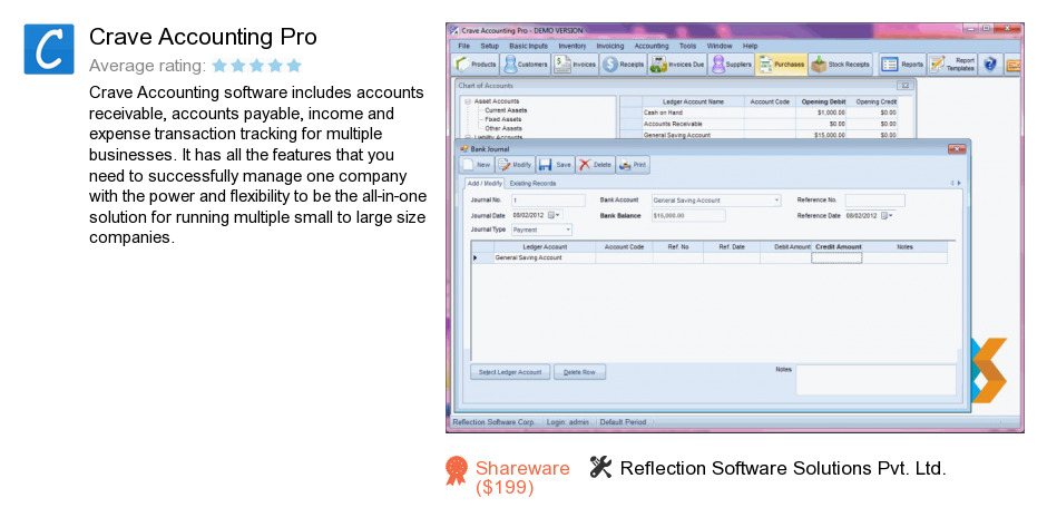 Crave Accounting Pro