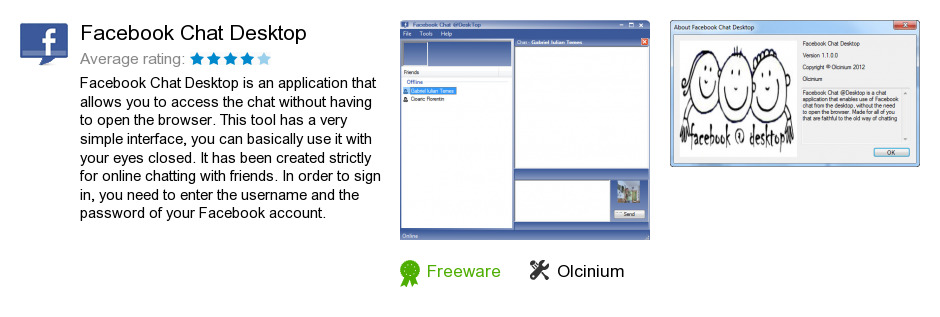 Facebook Chat Desktop