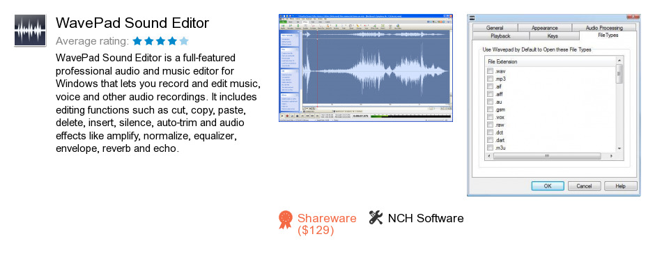 WavePad Sound Editor