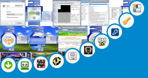 Software collection for Printable Credit Card Logo Signs