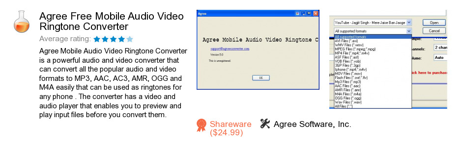 Agree Free Mobile Audio Video Ringtone Converter