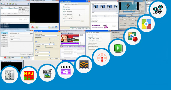 Software collection for Record Streaming Flash Video Mfc
