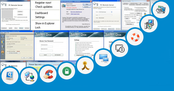 Software collection for Remotely Access Computer Secretly