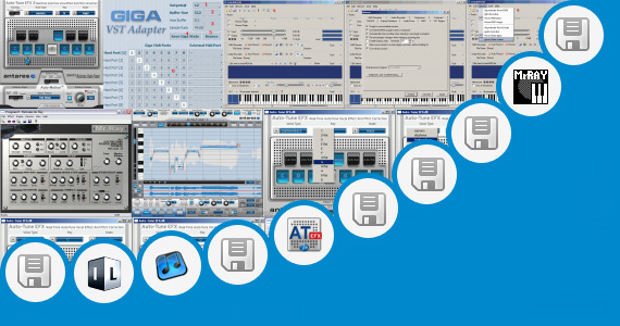 Software collection for Vst Instrument Nuendo