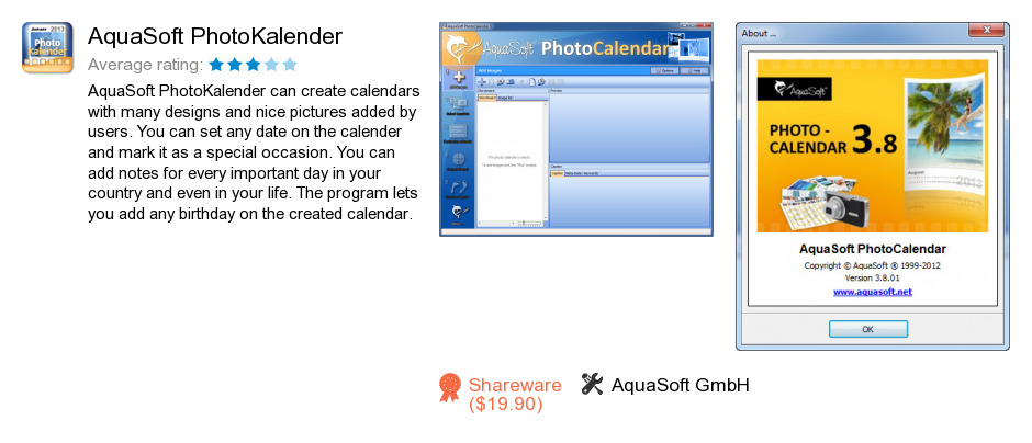AquaSoft PhotoKalender