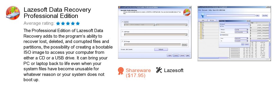 Lazesoft Data Recovery Professional Edition