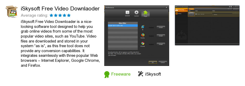 ISkysoft Free Video Downlaoder