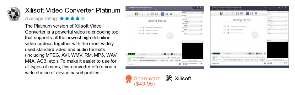 Xilisoft Video Converter Platinum
