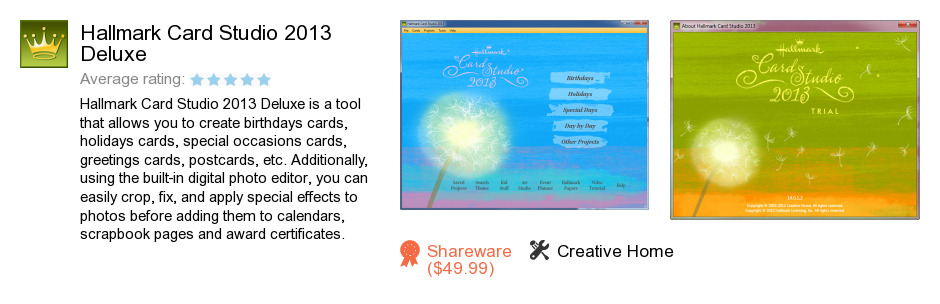 Hallmark Card Studio 2013 Deluxe