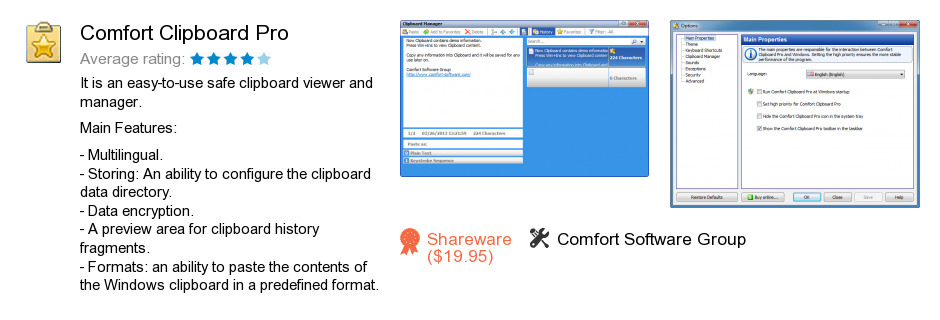 Comfort Clipboard Pro