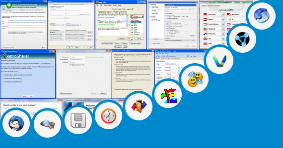 Software collection for Setting Internet Hp Cross V5