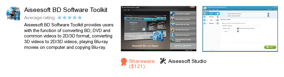 Aiseesoft BD Software Toolkit