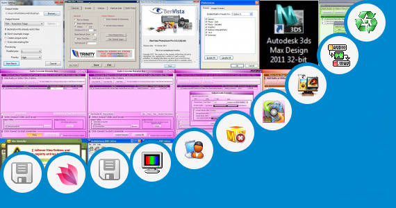 Software collection for 3d Max Highly Compressed