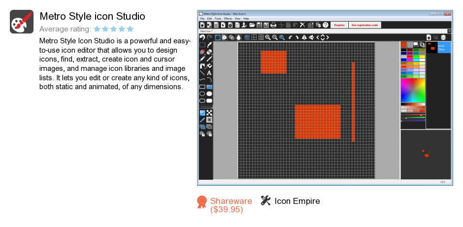 Metro Style icon Studio