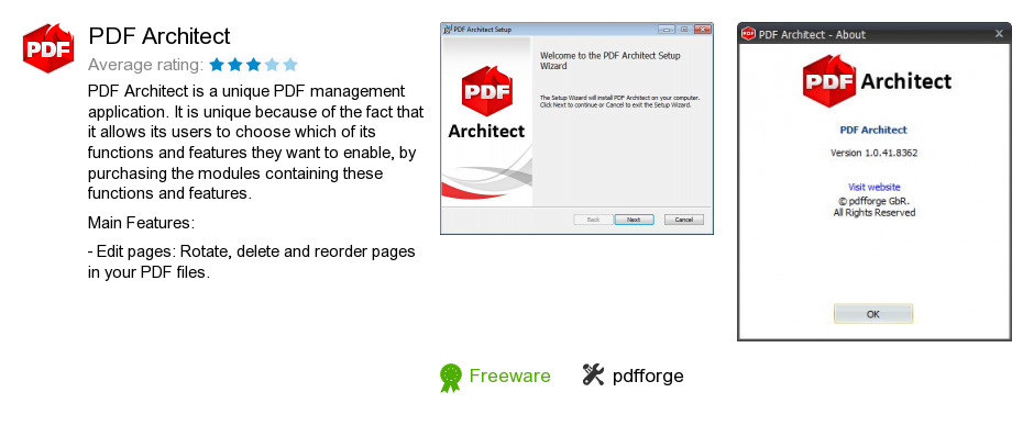 pdf architect 1.1.83 license key