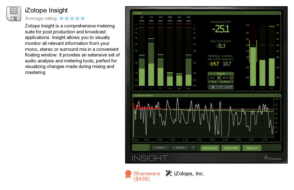 IZotope Insight