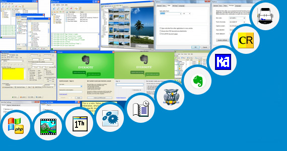 Software collection for Event Management Web Page