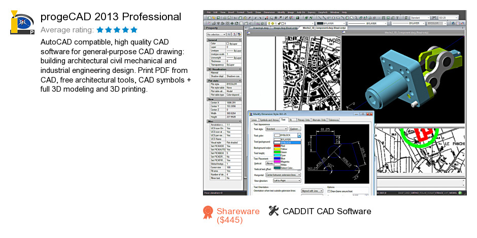 ProgeCAD 2013 Professional