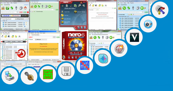 Software collection for Funny Call Center Audio