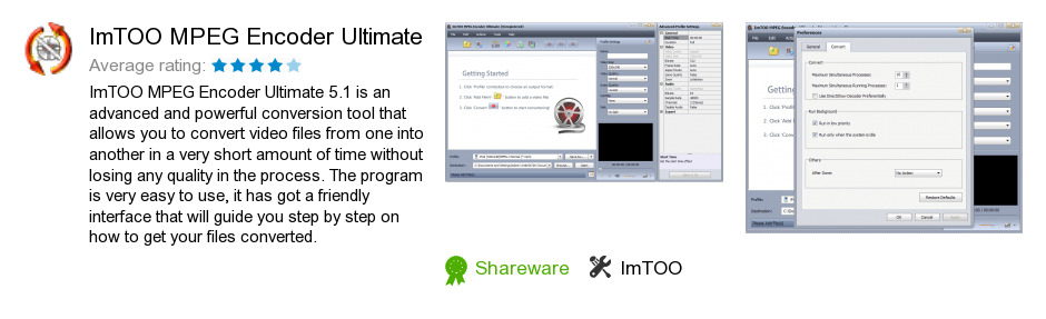 ImTOO MPEG Encoder Ultimate