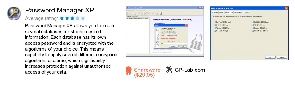 Password Manager XP