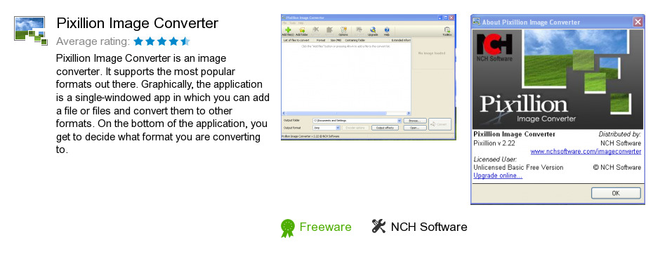Pixillion Image Converter
