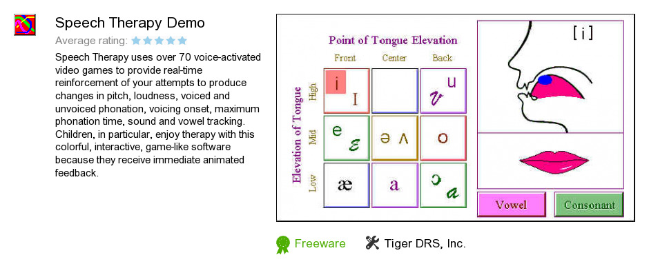 Speech Therapy Demo