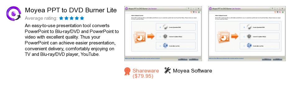 Moyea PPT to DVD Burner Lite